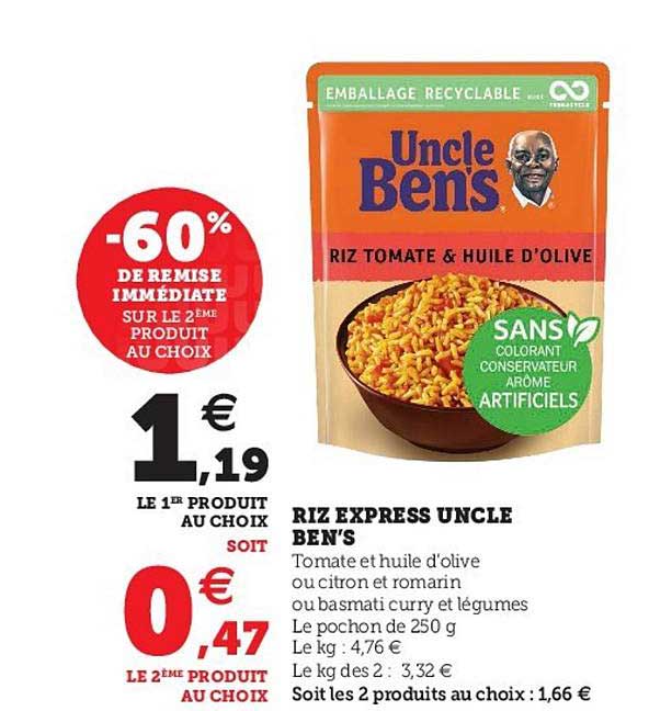 riz express uncle ben's