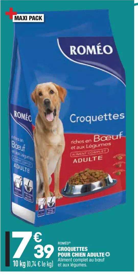 Romeo Croquettes Pour Chien Adulte