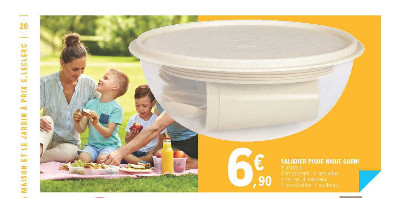 saladier pique-nique garni