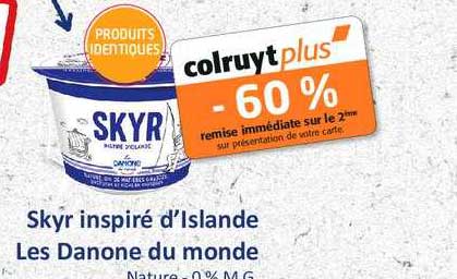 skyr inspiré d'islande les danone du monde