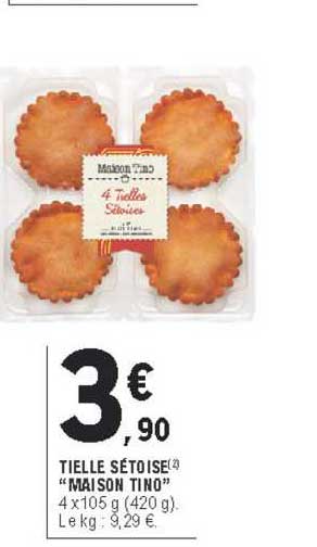 tielle sétoise "maison tino"