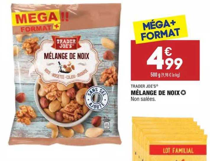 trader joe's melange de noix