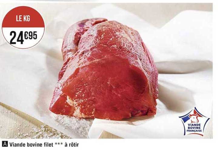 Viande Bovine Filet à Rôtir
