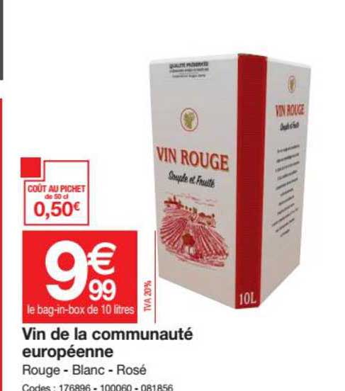 vin de la communauté européenne