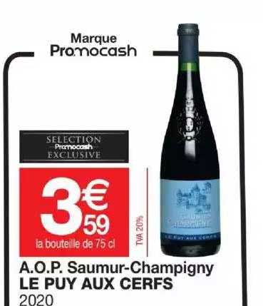 a.o.p. saumur-champigny le puy aux cerfs 2020