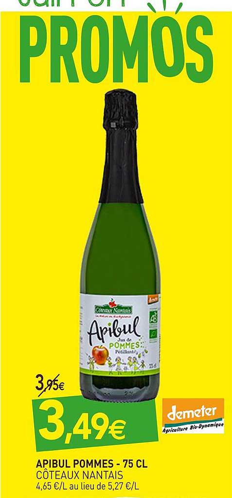 apibul pommes côteaux nantais -75cl
