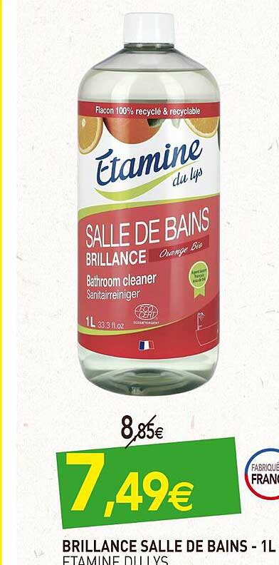 brillance salle de bains étamine du lys -1l
