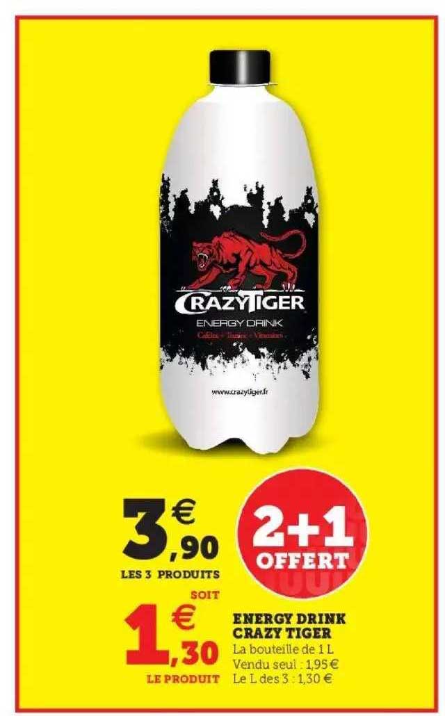 Energy Drink Crazy Tiger