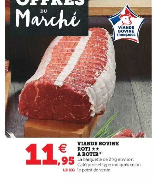 viande bovine rôti**à rôtir