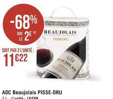 aoc beaujolais pisse-dru