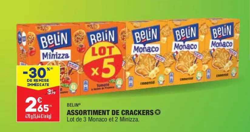 Assortiment De Crackers Belin