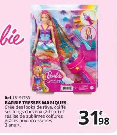 barbie tresses magiques