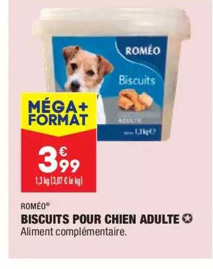 Biscuits Pour Chien Adulte Roméo