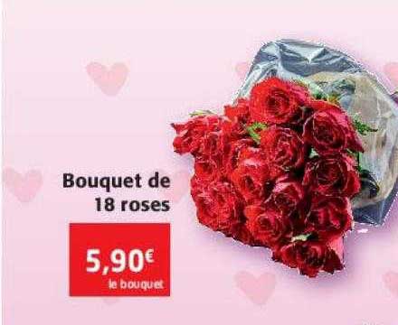 Bouquet De 18 Roses