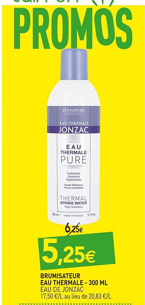 Brumisateur Eau Thermale Eau De Jonzac-300ml