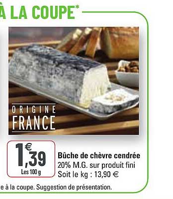 Bûche De Chèvre Cendrée