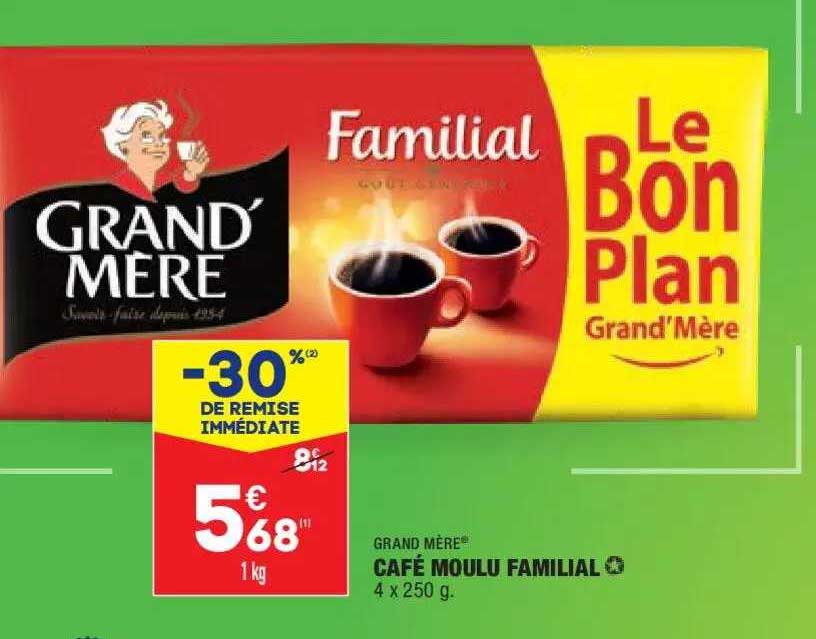 café moulu familial grand mère