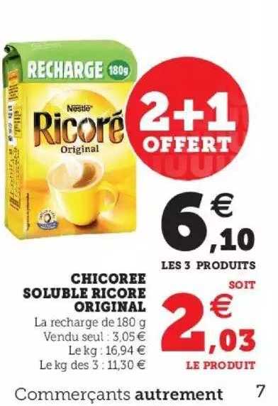 Chicorée Soluble Ricoré Original