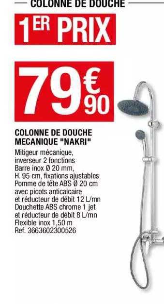 Colonne De Douche Mécanique "nakri"