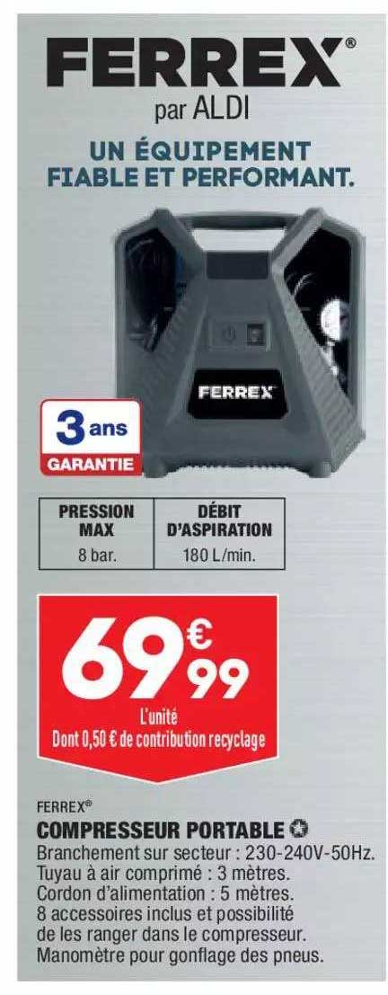 Compresseur Portable Ferrex