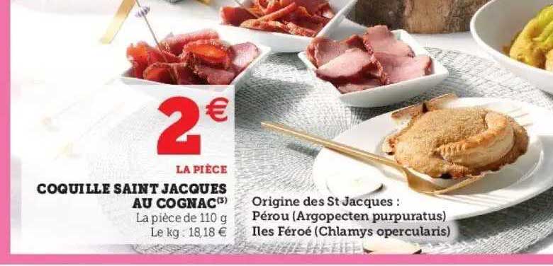 coquille saint jacques au cognac