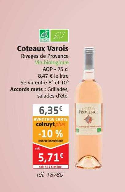 coteaux varois rivages de provence