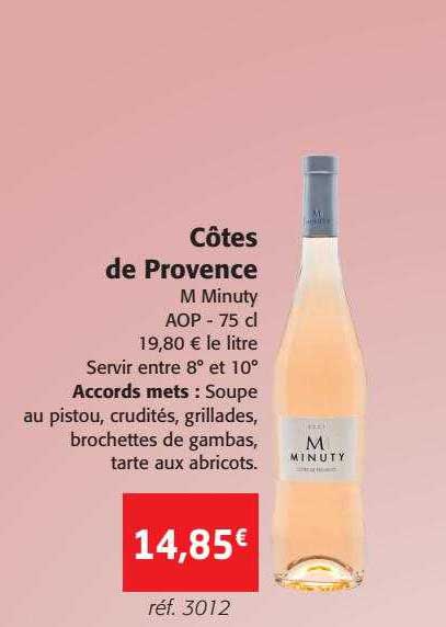 Côtes De Provence M Minuty