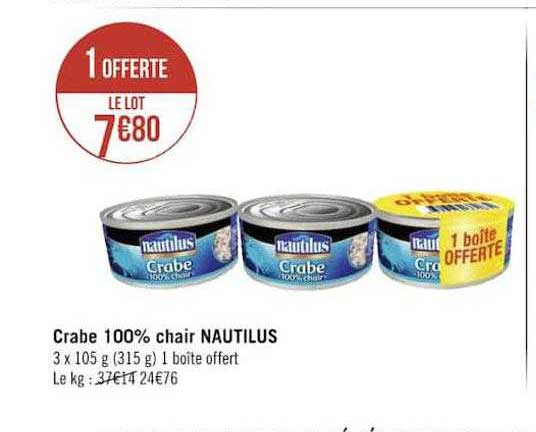 Crabe 100% Chair Nautilus