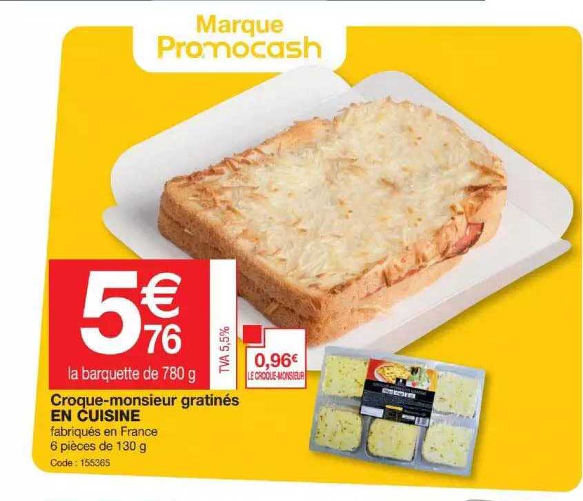 croque-monsieur gratinés en cuisine