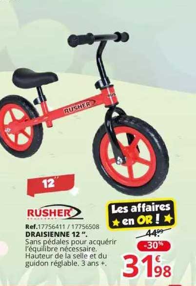 draisienne 12" rusher