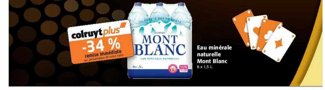 Eau Minérale Naturelle Mont Blanc