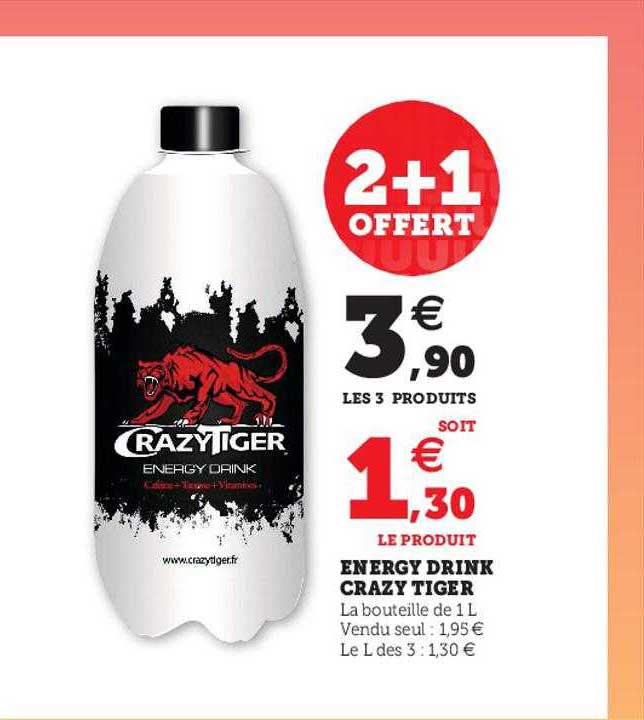 energy drink crazy tiger