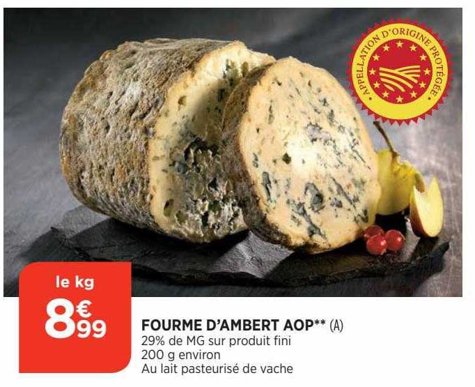 fourme d'ambert aop