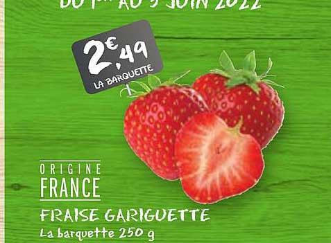 fraise gariguette