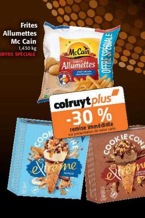 frites allumettes mc cain