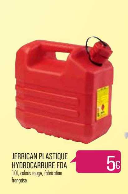 jerrian plastique hydrocarbure eda