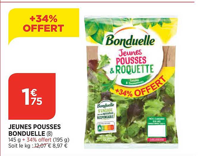 jeunes pousses bonduelle