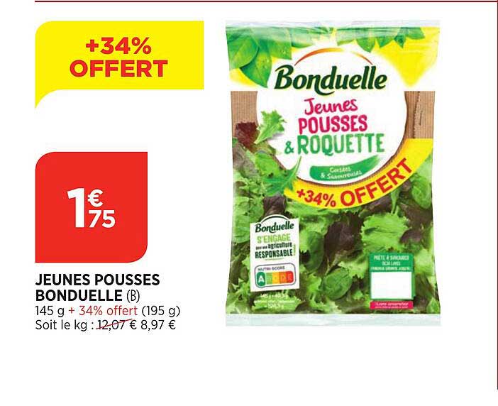 jeunes pousses bonduelle