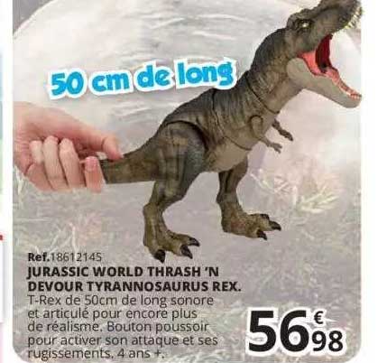 jurassic world thrash 'n devour tyrannosaurus rex