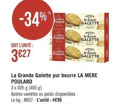 la grande galette pur beurre la mère poulard
