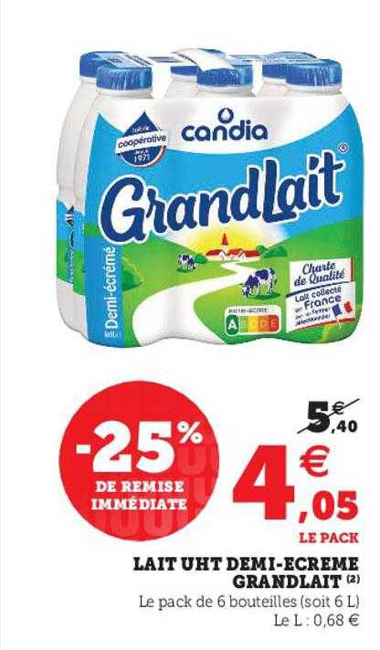 lait hut demi-écrémé grandlait