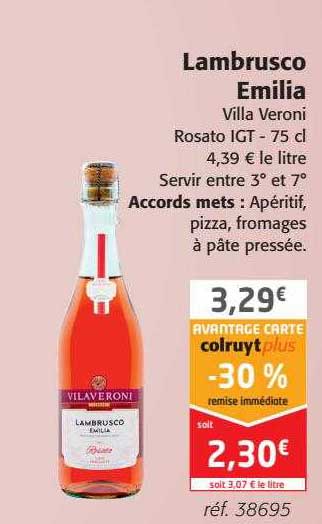 Lambrusco Emilia Villa Veroni