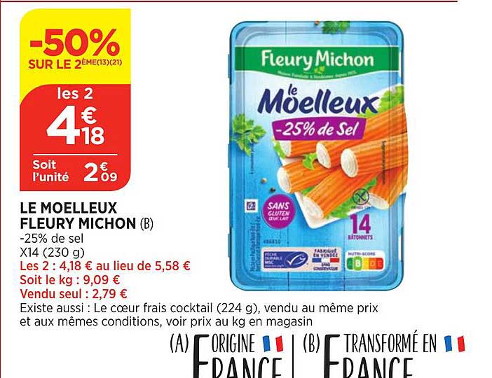 le moelleux fleury michon