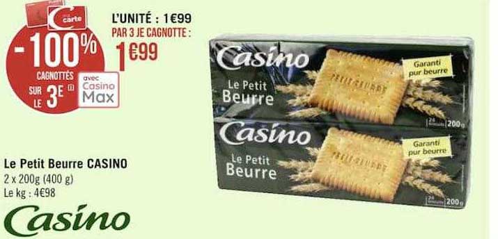 Le Petit Beurre Casino