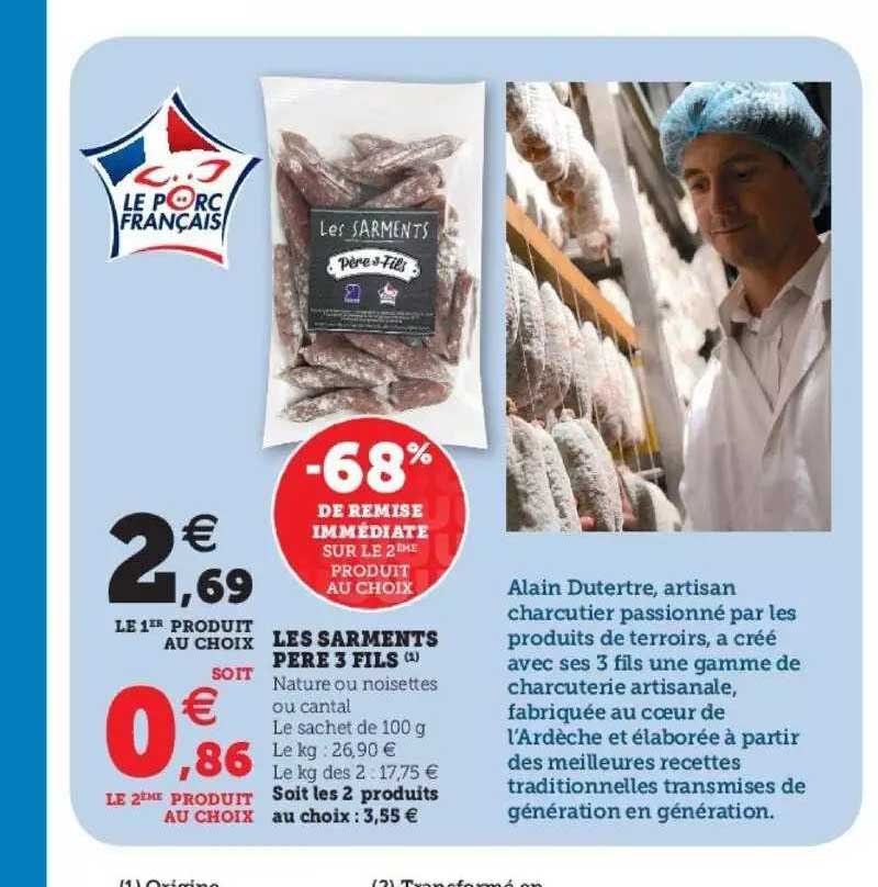 les sarments père 3 fils