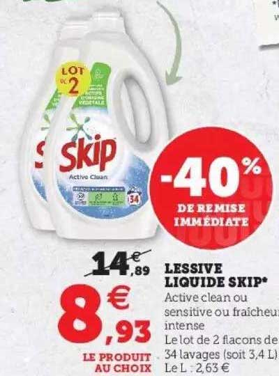 Lessive Liquide Skip