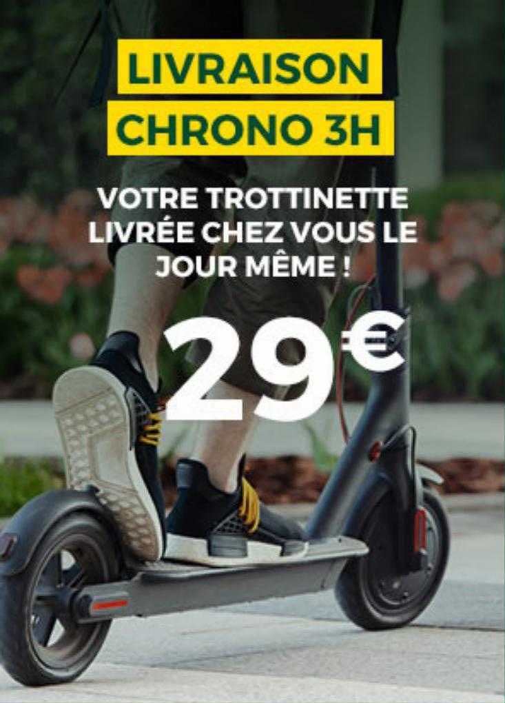 livraison chrono 3h