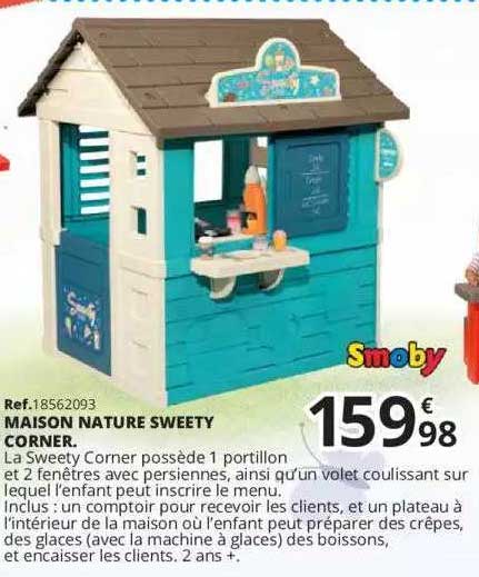 maison nature sweety corner smoby