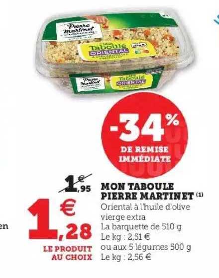 mon taboulé pierre martinet