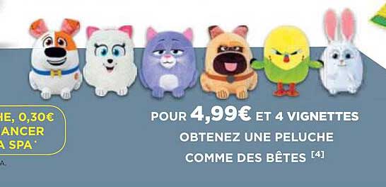 peluche comme des bêtes